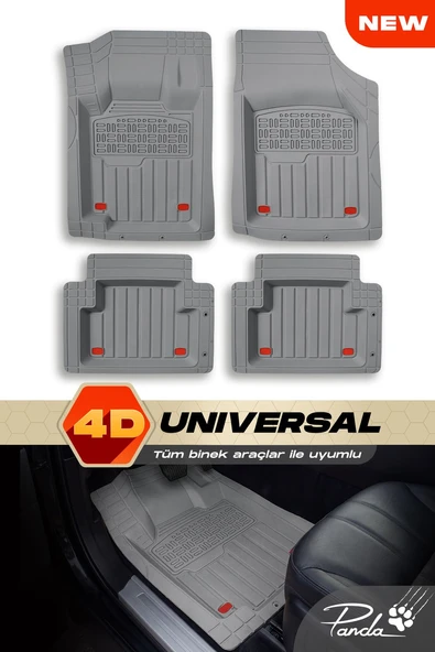 PANDA 4D UNIVERSAL OTO PASPAS TAKIMI – KAYMAZ, ŞAFT TÜNELLİ, DERİN HAVUZLU ürün görseli 1