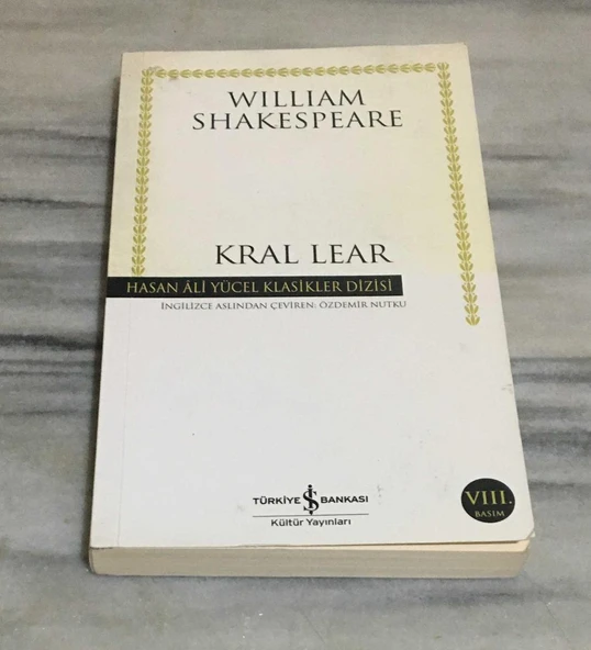 Hasan Ali Yücel Klasikleri KRAL LEAR ( VIII.BASIM )(Sahafiye Kitap) ürün görseli 1