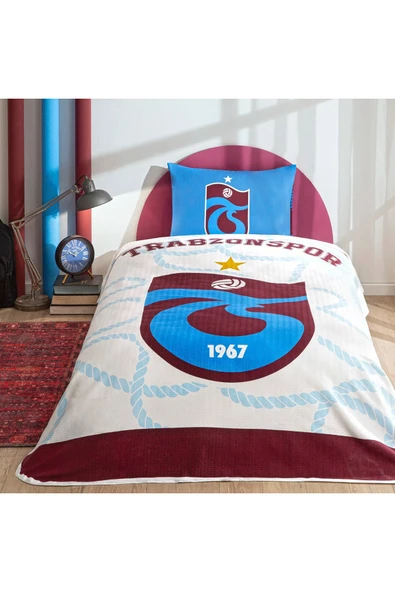LİSANSLI TRABZON SPOR MAVİ PİKE TAKIMI ürün görseli 1