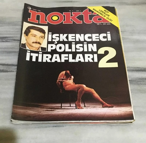 NOKTA DERGİSİ 9 Şubat 1986 Sayı 5 İŞKENCECİ POLİSİN İTİRAFLARI 2(Sahafiye Kitap) ürün görseli 1