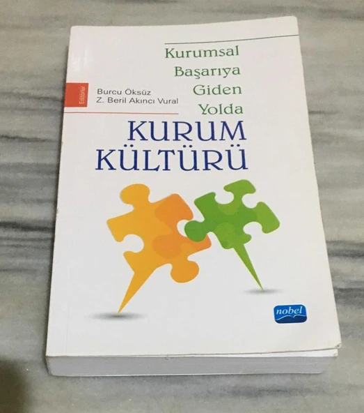 Kurumsal Başarıya Giden Yolda KURUM KÜLTÜRÜ(Sahafiye Kitap) ürün görseli 1