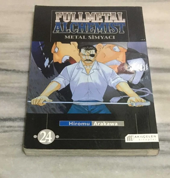 Manga - Fullmetal Alchemist - METAL SİMYACI 24.CİLT(Sahafiye Kitap) ürün görseli 1