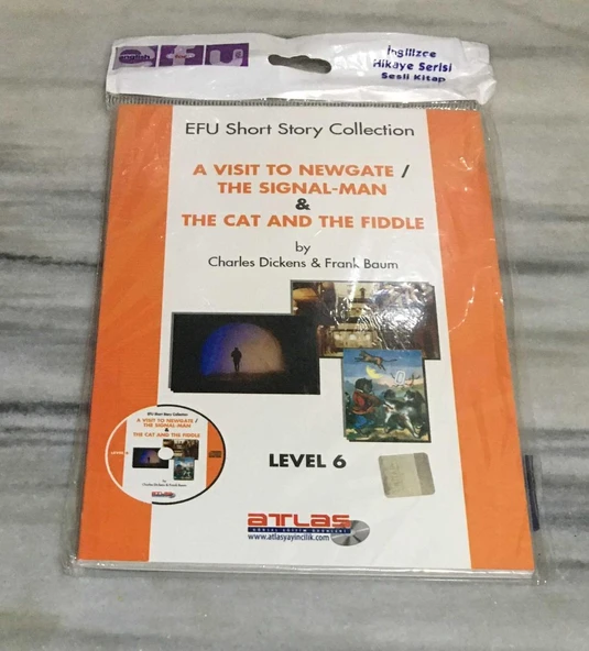 A VISIT TO NEWGATE / THE SIGNAL-MAN & THE CAT AND THE FIDDLE CD'li - LEVEL 6 - ( JELATİNİNDE )(Sahafiye Kitap) ürün görseli 1