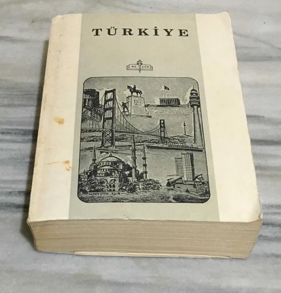 TÜRKİYE ( 1984 BASKI ) ( HARİTALARI MEVCUT )(Sahafiye Kitap) ürün görseli 1