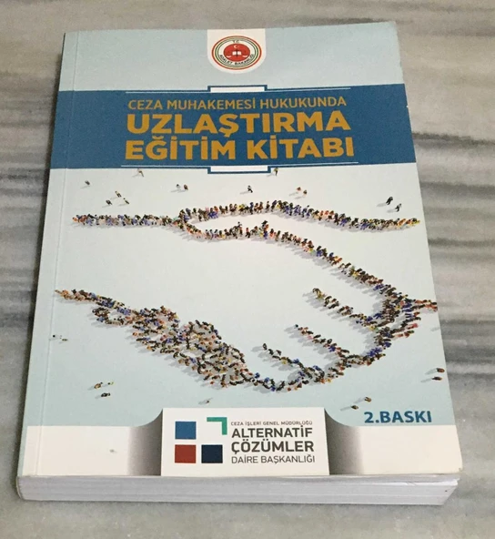 Ceza Muhakemesi Hukukunda UZLAŞTIRMA EĞİTİM KİTABI 2.BASKI(Sahafiye Kitap) ürün görseli 1