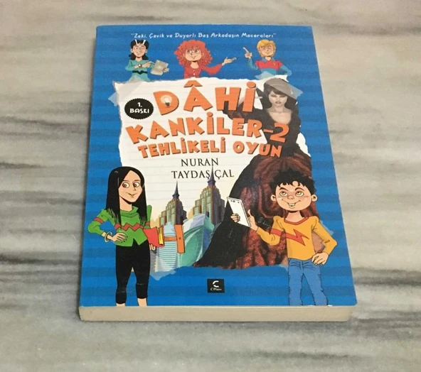 DAHİ KANKİLER 2 Tehlikeli Oyun(Sahafiye Kitap) ürün görseli 1