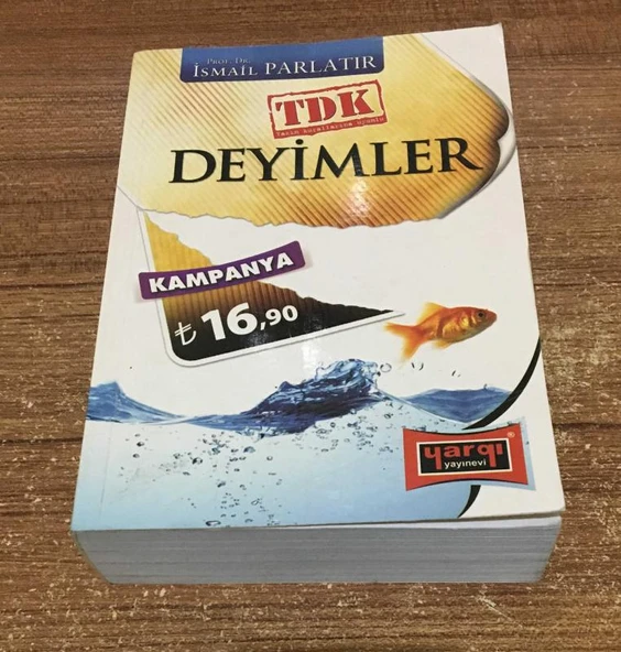 TDK Yazım Kurallarına Uyumlu DEYİMLER(Sahafiye Kitap) ürün görseli 1