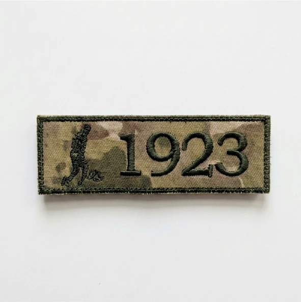 Atatürk 1923 İsimlik - Kamuflaj Ajanda Uyumlu - 4cm x 12 cm ürün görseli 1
