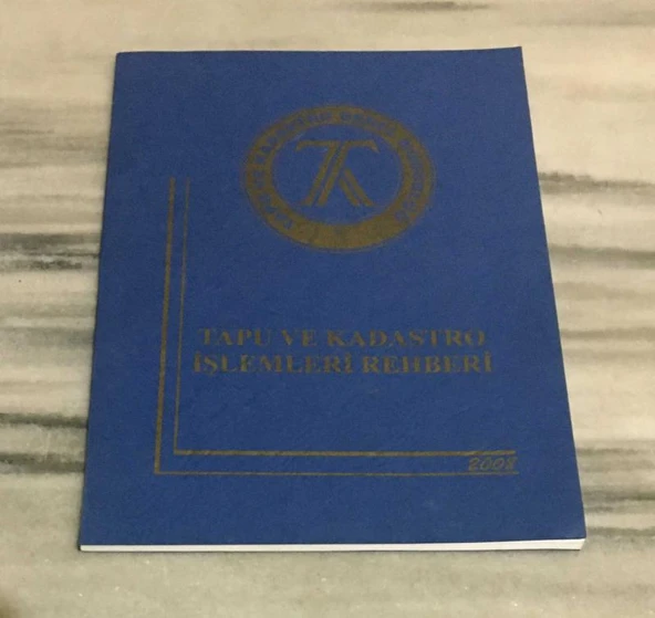 TAPU VE KADASTRO İŞLEMLERİ REHBERİ(Sahafiye Kitap) ürün görseli 1