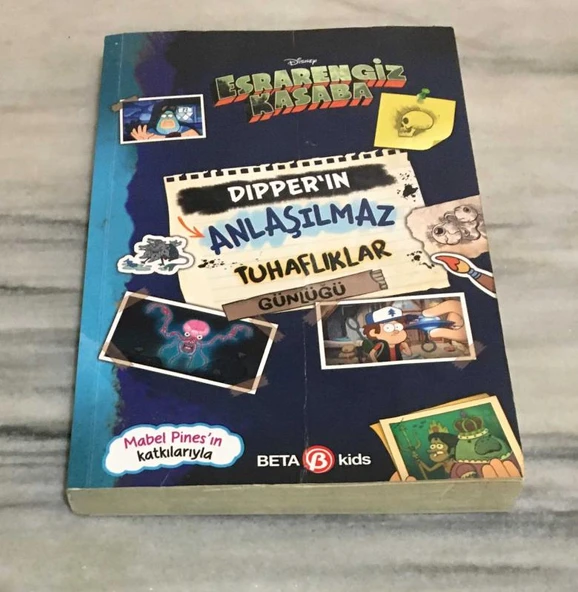 Disney ESRARENGİZ KASABA Dipper'in Anlaşılmaz Tuhaflıklar Günlüğü(Sahafiye Kitap) ürün görseli 1