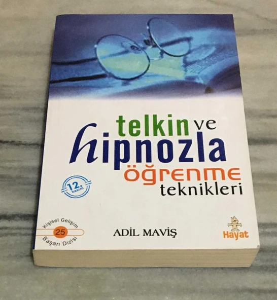 TELKİN VE HİPNOZLA ÖĞRENME TEKNİKLERİ 12.BASIM(Sahafiye Kitap) ürün görseli 1