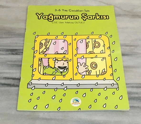 YAĞMURUN ŞARKISI 3-6 Yaş Çocukları için(Sahafiye Kitap) ürün görseli 1