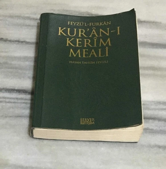 Feyzü'l-Furkan KUR'AN-I KERİM MEALİ [Cep Boy] 5.baskı - 2007(Sahafiye Kitap) ürün görseli 1