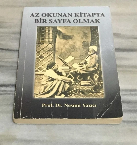 AZ OKUNAN KİTAPTA BİR SAYFA OLMAK(Sahafiye Kitap) ürün görseli 1