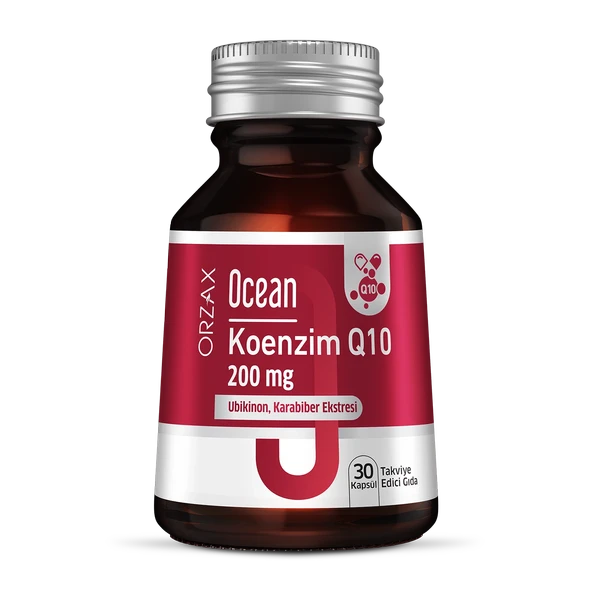 Ocean Koenzim Q10 200 mg 30 Kapsül ürün görseli 1