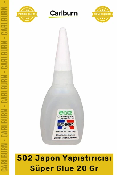 #Yapıştırıcı Hızlı Kuruyan Profesyonel Güçlü Etkili 502 Japon Yapıştırıcısı Süper Glue 20 Gr ürün görseli 1