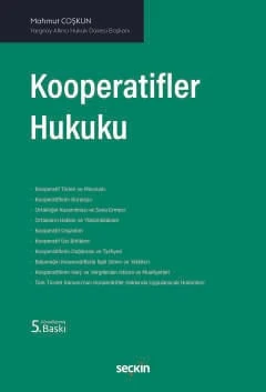 Kooperatifler Hukuku Mahmut Coşkun 5. Baskı, Nisan 2026 ürün görseli 1