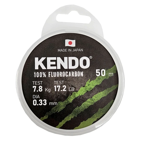 Kendo 100% Fluorocarbon White 50m Misina - Resim 5