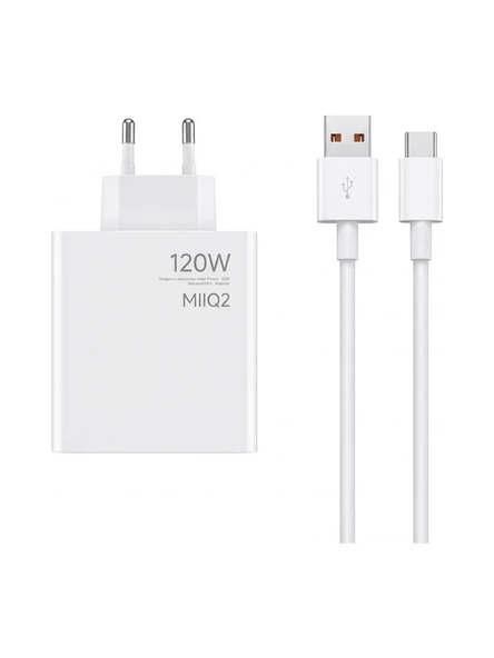 120W Ultra Hızlı Şarj Aleti Seti - 6A Type-C Kablo Dahil HyperCharge Destekli ürün görseli 1