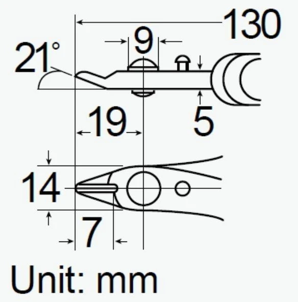 PROSKİT PM-5101-C  130mm YANKESKİ - Resim 2