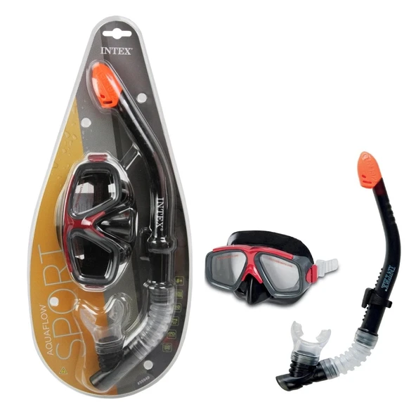 55949 İntex Şnorkel Set (Şnorkel + Maske ) -Siyah ürün görseli 1