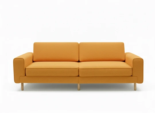 Rolivs Mokka Üçlü Bukle Retroki̇l Modern Kanepe ürün görseli 1
