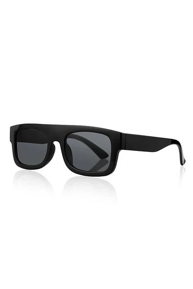 Uv400 Koruyuculu Unisex Güneş Gözlüğü Siyah Model 1072 ürün görseli 1