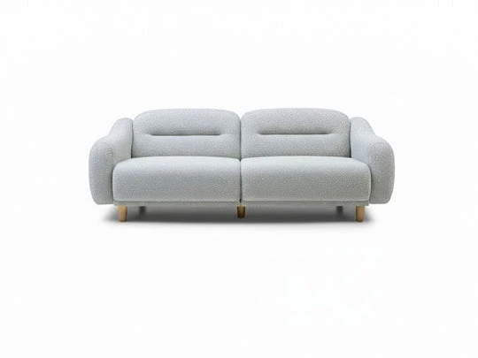 Rolivs Stella Üçlü Bukle Dumanli Deni̇z Modern Kanepe ürün görseli 1