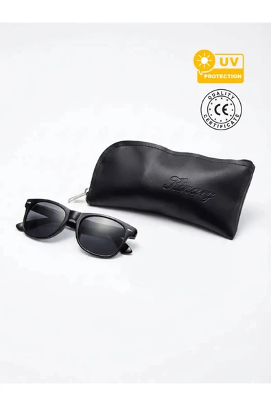 WayFarer Siyah Güneş Gözlüğü UV400 Unisex ürün görseli 1