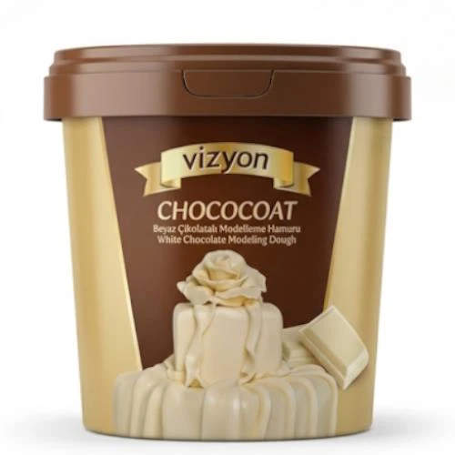 VİZYON CHOCOCOAT BEYAZ MODEL HAMURU 1 KG ürün görseli 1