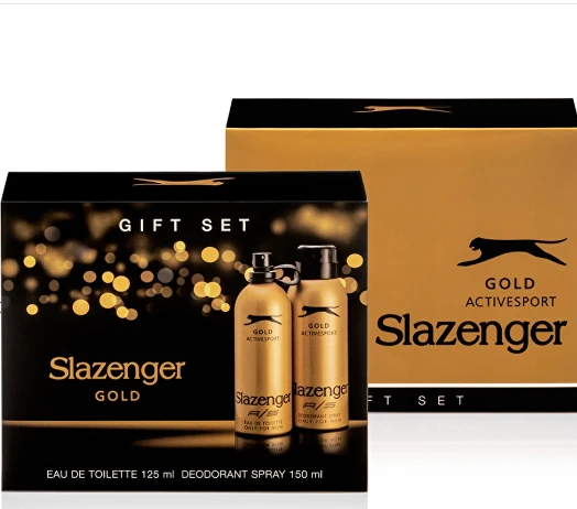 Slazenger Gold Edt 125ml Erkek Parfüm + 150ml Erkek Deodorant Kofre Set ürün görseli 1
