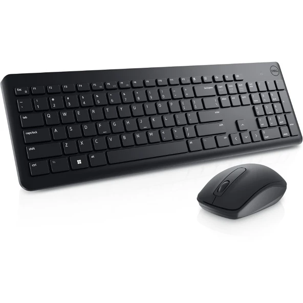 Dell KM3322W Kablosuz Klavye Mouse Set Siyah ürün görseli 1