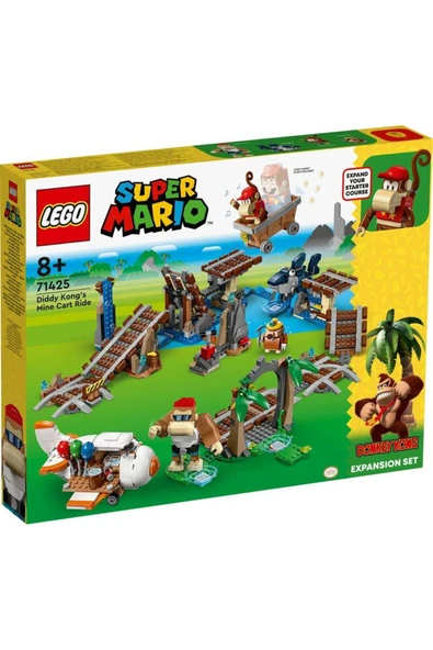 LEGO Super Mario 71425 Diddy Kong's Mine Cart Ride ürün görseli 1