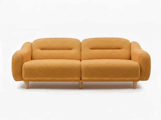 Rolivs Stella Üçlü Bukle Retroki̇l Modern Kanepe ürün görseli 1