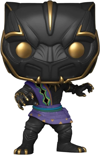 Funko Pop Kara Panter T'Chaka #867 - Resim 2