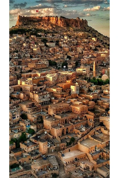 Fiery Night Mardin Manzarası A4 Fotoğraf Baskısı 7 ürün görseli 1