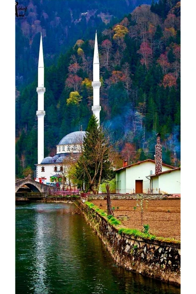 Fiery Night Trabzon Manzarası A4 Fotoğraf Baskısı 11 ürün görseli 1