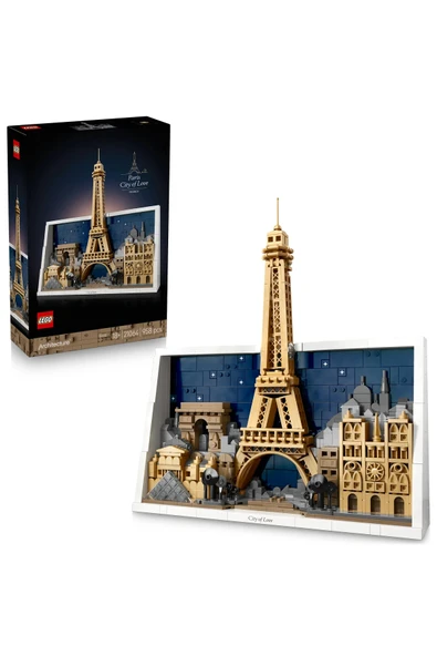 LEGO ® Architecture Paris – Aşıklar Şehri 21064 – Yetişkinler için Model Yapım Seti (958 Parça) ürün görseli 1