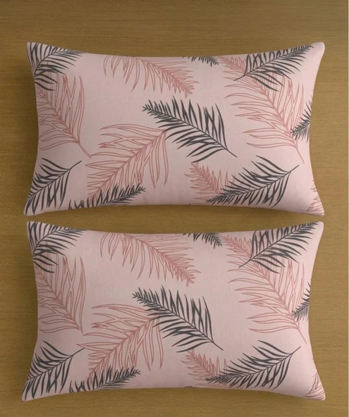 Pamuklu Fermuarlı 2 Adet Yastık Kılıfı 50x70 CM ürün görseli 1