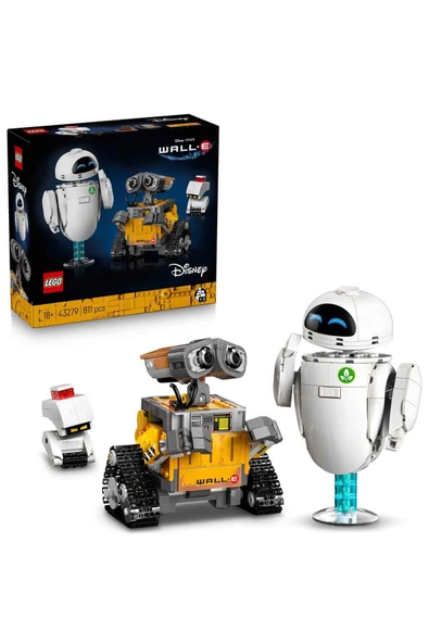 LEGO Disney ve Pixar WALL-E ve EVE 43279 - Yetişkinler için Animasyon Film Temalı Koleksiyonluk M ürün görseli 1
