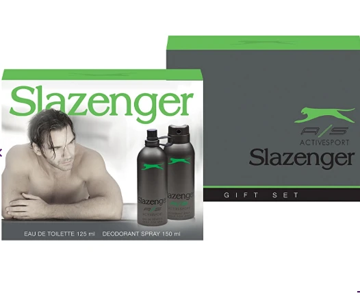 Slazenger ActiveSport Green EDT Erkek Parfüm 125 ml + Deodorant Sprey 150 ml ürün görseli 1
