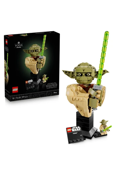 LEGO ® Star Wars: Klonların Saldırısı Yoda™ Büstü 75438 - 18+ Model Yapım Seti (399 Parça) ürün görseli 1