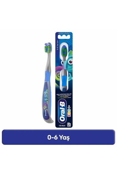 Oral-B Kids 0-6 Yaş İçin Ekstra Yumşak Diş Fırçası ürün görseli 1
