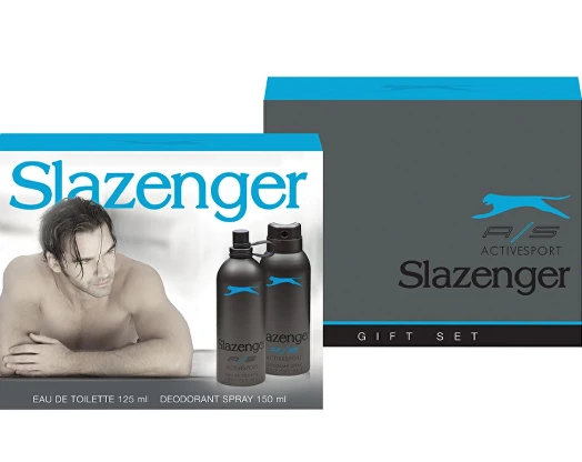 Slazenger ActiveSport Blue EDT Erkek Parfüm 125 ml + Deodorant Sprey 150 ml ürün görseli 1