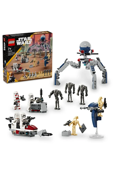 PTTAVM LEGO Star Wars Klon Trooper Ve Sava Droidi Sava Paketi Seti PTTAVM LEGO Star Wars Klon Trooper Ve Sava Droidi Sava Paketi Seti