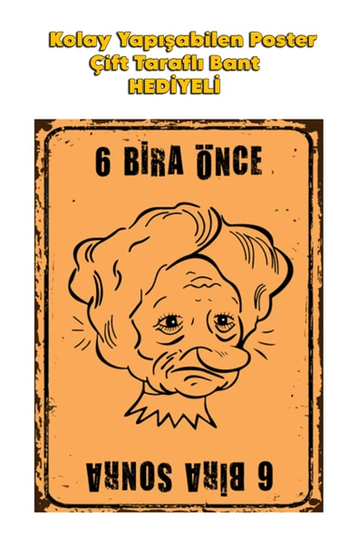 Organik Yolda Poster Kali̇teli̇ Basim 10x15 Cm ürün görseli 1