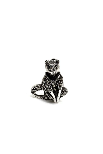Markazit Işıltı Kedi Broş-Broş İğnesi ürün görseli 1