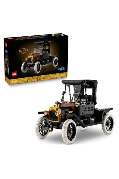 LEGO ® Icons Ford Model T 11376 - Yetişkinler için Klasik Otomobil Modeli Yapım Seti (1060 Parça) ürün görseli 1