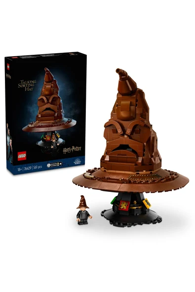 LEGO ® Harry Potter™ Konuşan Seçmen Şapka 76429 - Yetişkin için Koleksiyonluk Model Yapım Seti (561P) ürün görseli 1