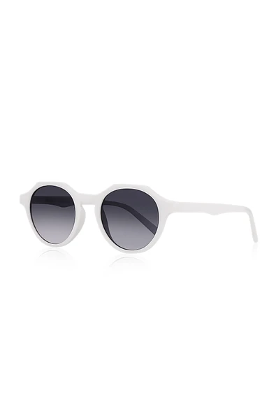 Yeni Trend Unisex Güneş Gözlüğü Beyaz Parlak 1037 ürün görseli 1
